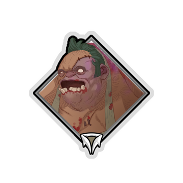 Fallen Crown Sticker: Pudge